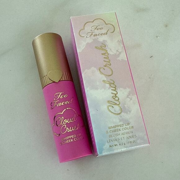 Too Faced Cloud Crush Whipped Lip and Cheek Color Super Candy Clouds - Picture 1 of 3